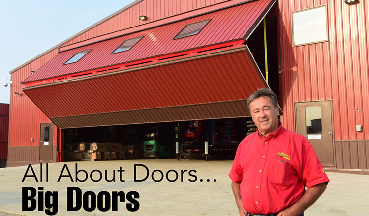 All about doors... big doors