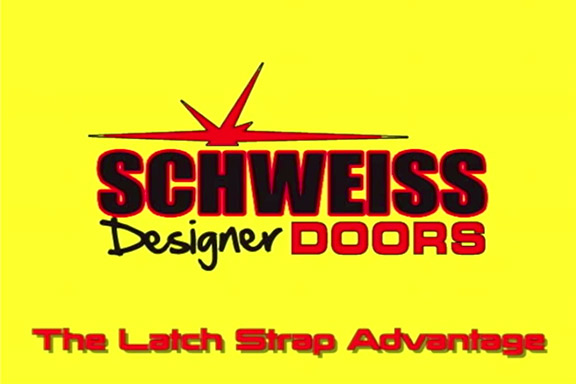 New Latch Strap Bifold Doors by Schweiss Doors